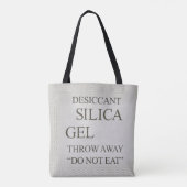 Silica Gel Shoulder Bag Tote Bag (Achterkant)