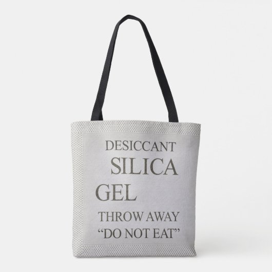 Silica Gel Shoulder Bag Tote Bag (Achterkant)