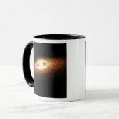 Silicaat kristalformatie mok (Voorkant links)