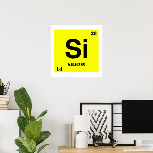 Silicium Poster (Thuiskantoor)