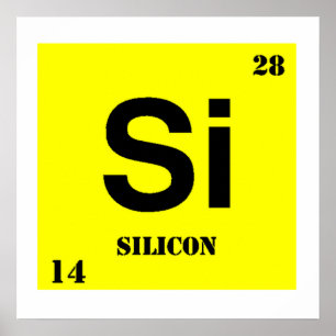 Silicium Poster
