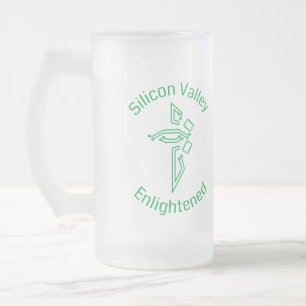Silicium Valley Verlicht koudglas Matglas Bierpul