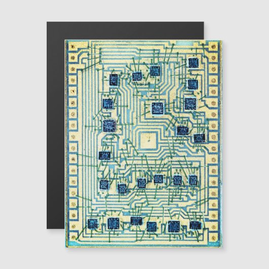  siliciumchip (Voorkant / Achterkant)