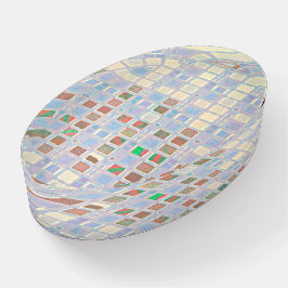 Siliciumchips op een wafer