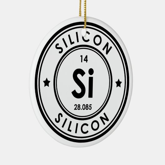Silicon Element keramisch siermiddel Keramisch Ornament (Rechts)