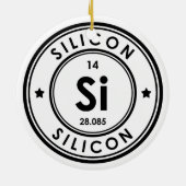 Silicon Element keramisch siermiddel Keramisch Ornament (Achterkant)