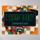 Silicon Valley, Innovatie (typografie) Poster (Voorkant)