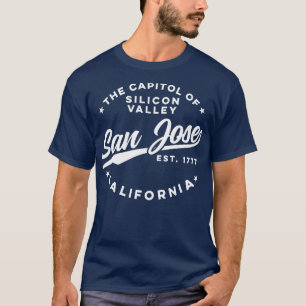  Silicon Valley San Jose California Retro U T-shirt