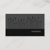 Silicon Valley Series - Zwart en Oranje Visitekaartje (Achterkant)