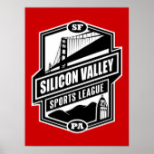 Silicon Valley Sports League Poster (Voorkant)