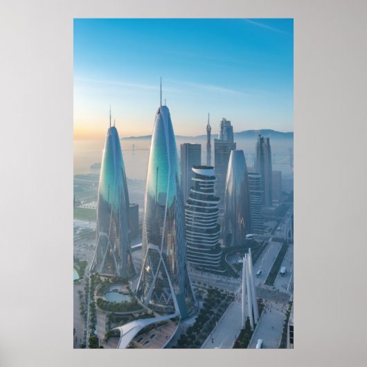 Silicon Valley Stad 2026 Poster (Voorkant)