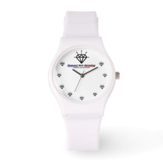 Silicone Diamant Noir Detailing Horloge