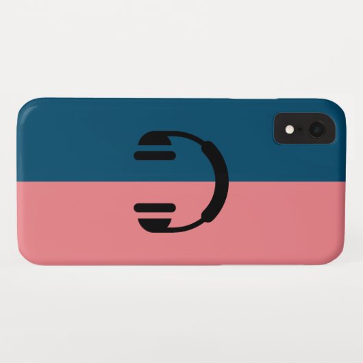 Silicone Vaste comapable iphone/iPad-draagtas Case-Mate iPhone Case (Achterkant (horizontaal))