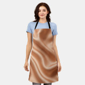 Silk Fabric Texture Gold Background-97082 Schort (Gedragen)