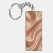 Silk Fabric Texture Gold Background-97082 Sleutelhanger (Voorkant Links)