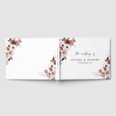 Silk Floral Bruiloft Gastenboek (Volledig)
