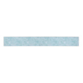 Silk Moire Small Pattern in Bright Aqua Grosgrain Lint (Voorkant)