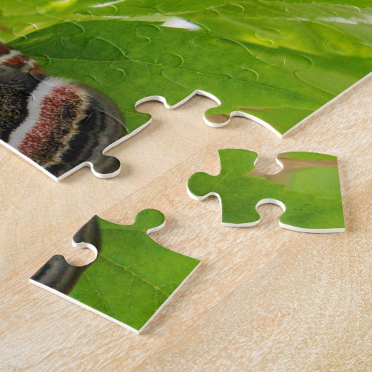 Silk Moth Legpuzzel (Zijkant)