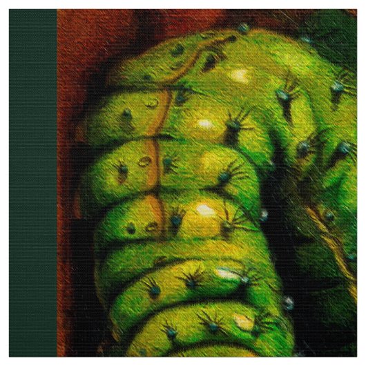 Silk Moth Stof (Swatch)