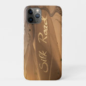 Silk Road Desert Landscape Typography Art Case-Mate iPhone Case (Achterkant)