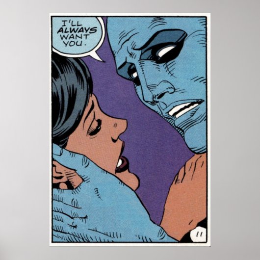 Silk Specter en Dr Manhattan Ill altijd van je hou Poster (Voorkant)