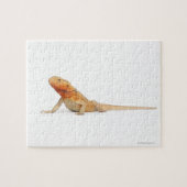 SilkBacks schaalloze draak - Pogona Legpuzzel (Horizontaal)
