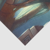 Silkborne Dancer Arabian Princess Moonlit Fantasy Tissuepapier (Detail)