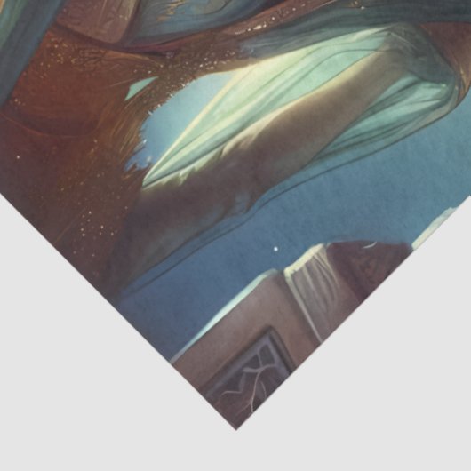 Silkborne Dancer Arabian Princess Moonlit Fantasy Tissuepapier (Detail)