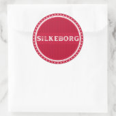 Silkeborg City Pride Emblem – Danish Identity Ronde Sticker (Tas)