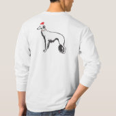 Silken Kerstmis T-shirt (Achterkant)
