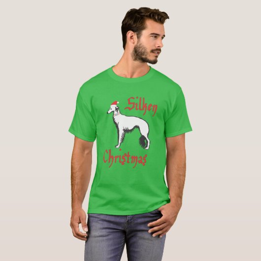 Silken Kerstmis T-shirt (Voorkant volledig)