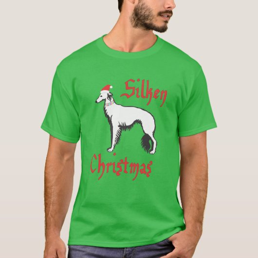Silken Kerstmis T-shirt (Voorkant)
