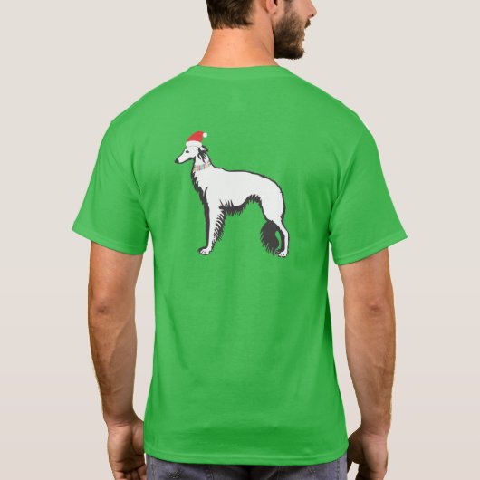 Silken Kerstmis T-shirt (Achterkant)