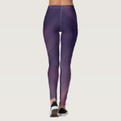Silken Pulse – Abstract Elegance Leggings Design (Achterkant)