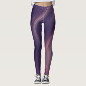 Silken Pulse – Abstract Elegance Leggings Design (Voorkant)