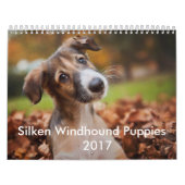 Silken Puppy Calendar 2017 Kalender (Hoes)