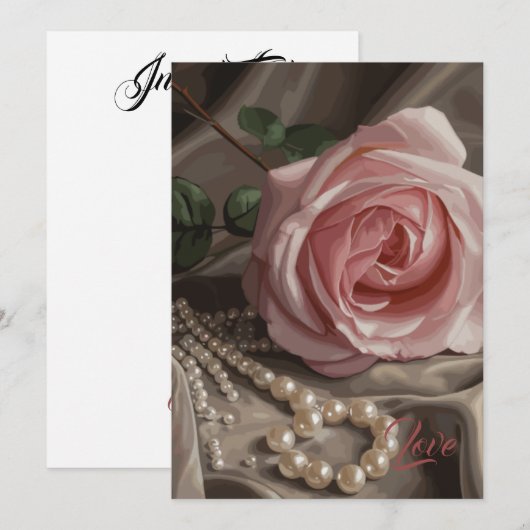 Silken Roos Kaart (Voorkant / Achterkant)