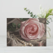 Silken Roos Programmakaart (Staand voorkant)