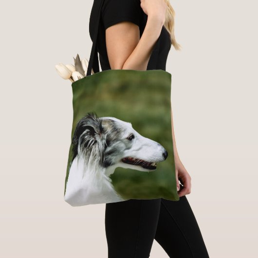 Silken Windhound A Canvas tas (Dichtbij)