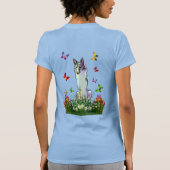 Silken Windhound Flower Patch T-shirt (Achterkant)