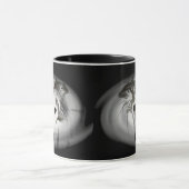 Silken Windhound in Grijs Mok (Midden)