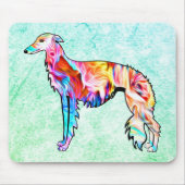 Silken Windhound Marbling Muismat (Voorkant)