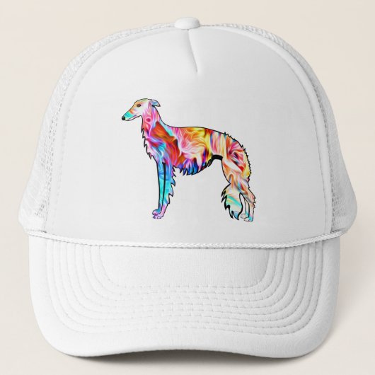 Silken Windhound Marbling Trucker Pet (Voorkant)