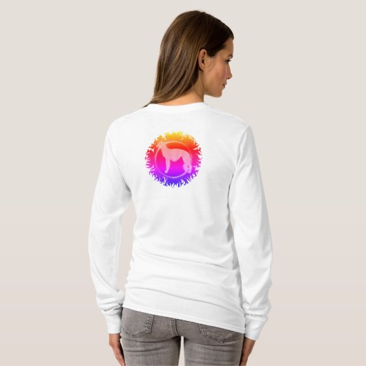Silken Windhound Neon T-shirt (Achterkant volledig)