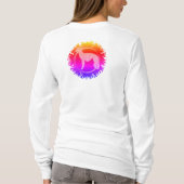 Silken Windhound Neon T-shirt (Achterkant)