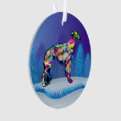 Silken Windhound Ornament (voorkant)