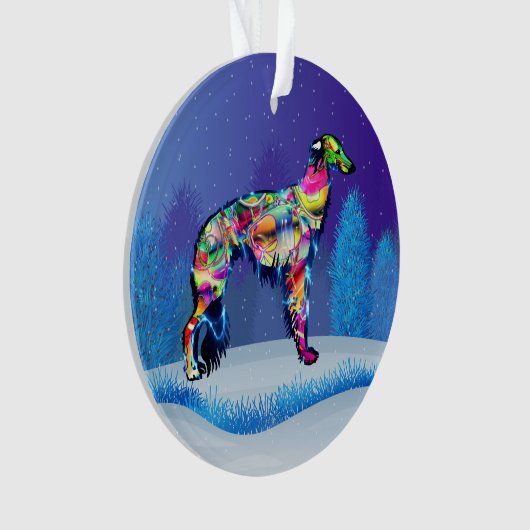 Silken Windhound Ornament (voorkant)
