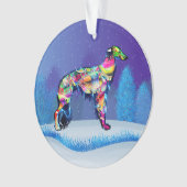 Silken Windhound Ornament (voorkant)