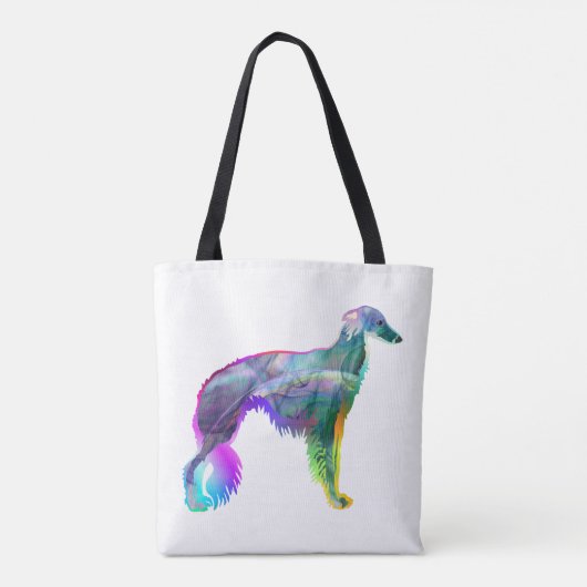 Silken Windhound Tote Bag (Achterkant)