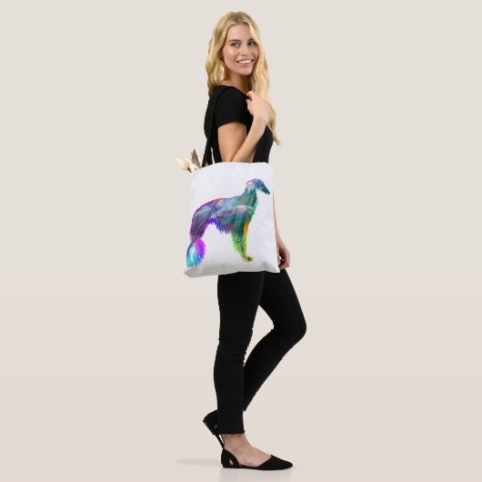 Silken Windhound Tote Bag (Op model)